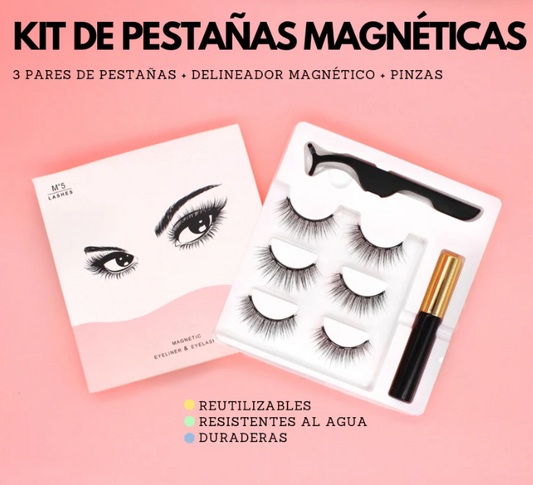 KIT DE PESTAÑAS MAGNÉTICAS