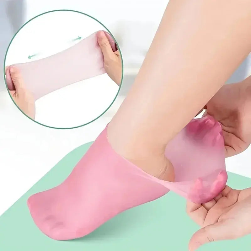 CALCETINES HIDRATANTES DE GEL PARA PIES
