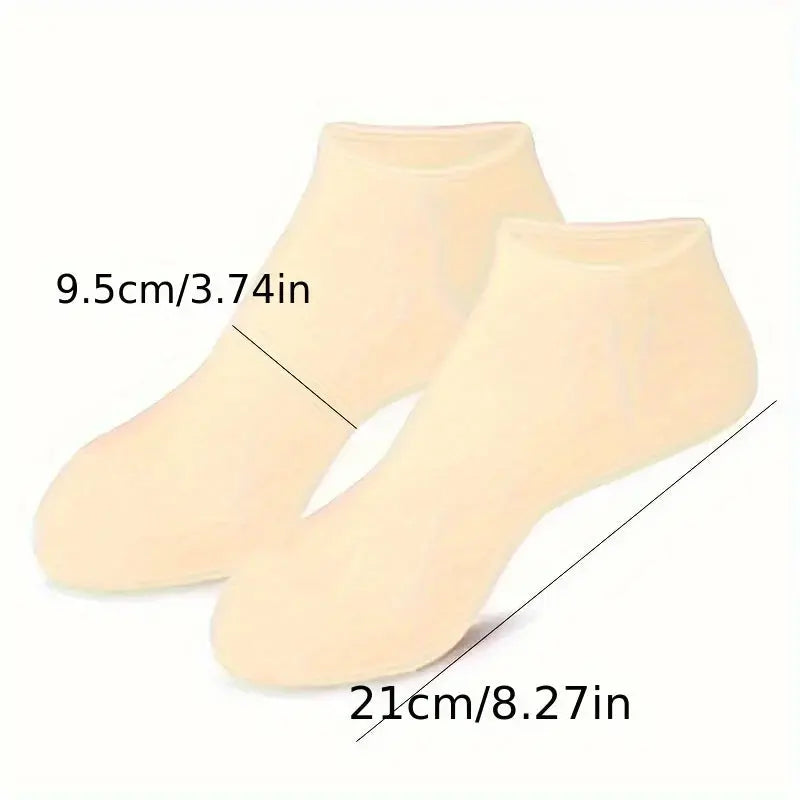 CALCETINES HIDRATANTES DE GEL PARA PIES