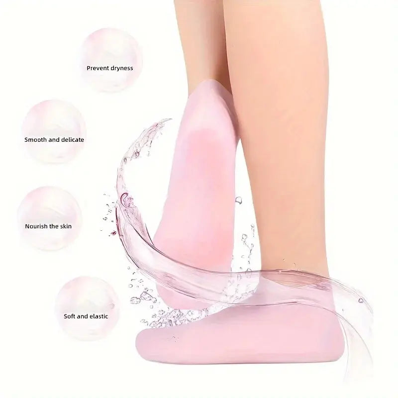 CALCETINES HIDRATANTES DE GEL PARA PIES