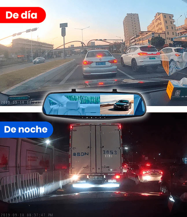 ESPEJO RETROVISOR CON CÁMARA TÁCTIL®
